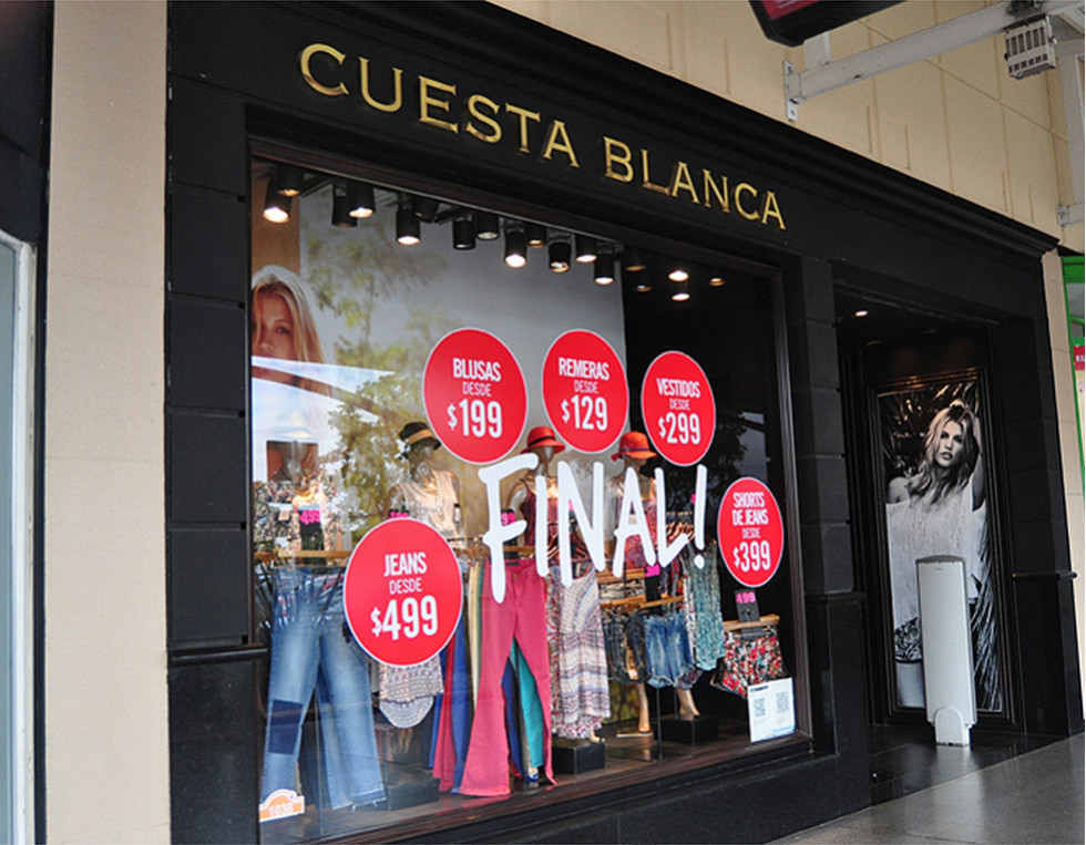 Cuesta best sale blanca indumentaria